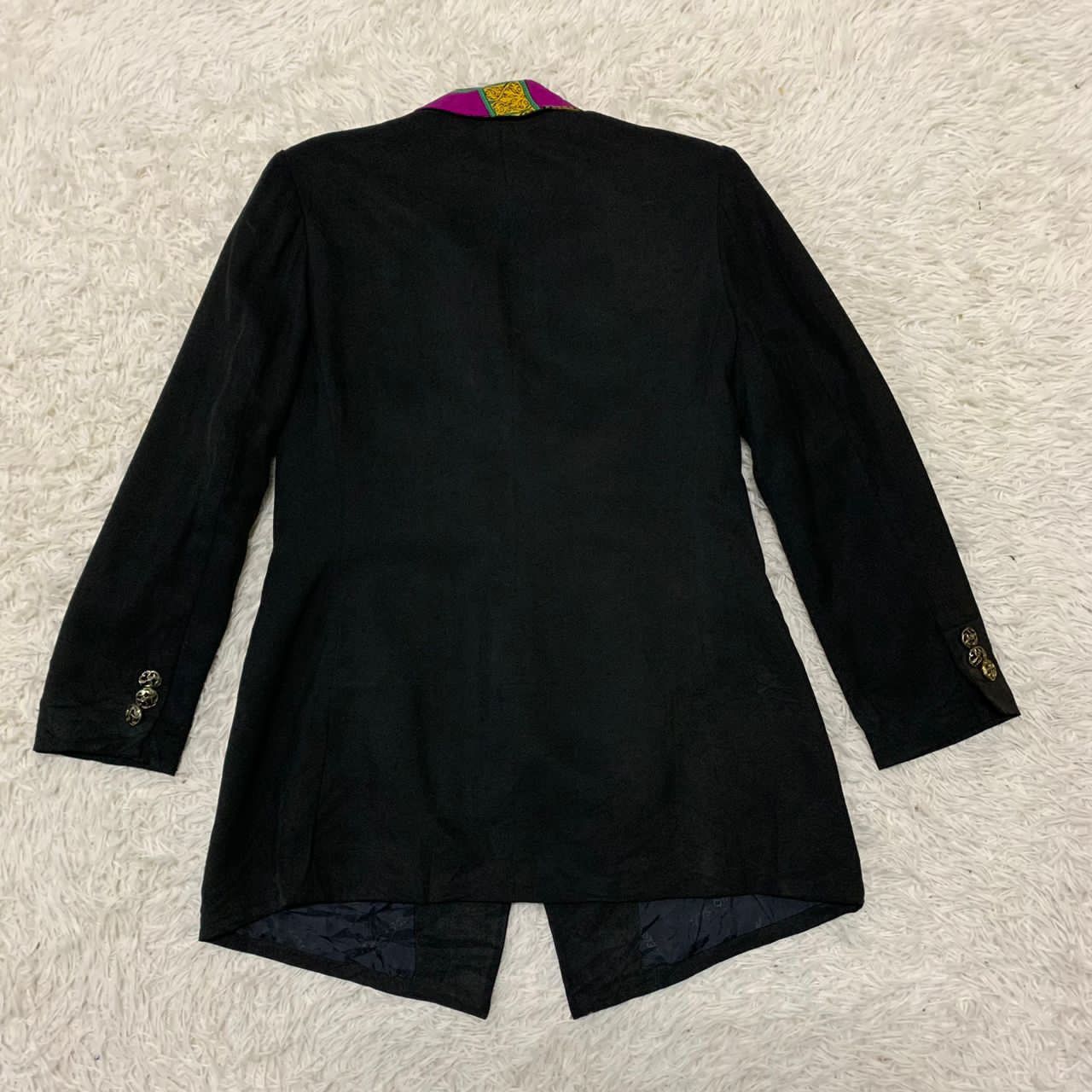 Japanese Brand Marcello natier premier 100% pure silk jacket Size S / US 4 / IT 40 - 2 Thumbnail