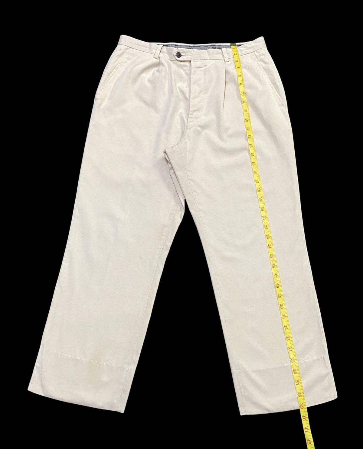 Moschino × Vintage VINTAGE 90s MOSCHINO RAYON PLEATED PANTS Size US 32 / EU 48 - 5 Thumbnail