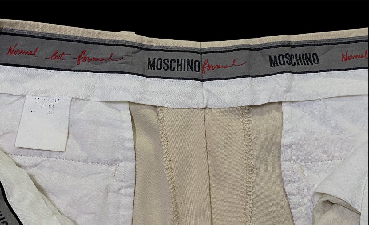 Moschino × Vintage VINTAGE 90s MOSCHINO RAYON PLEATED PANTS Size US 32 / EU 48 - 16 Thumbnail