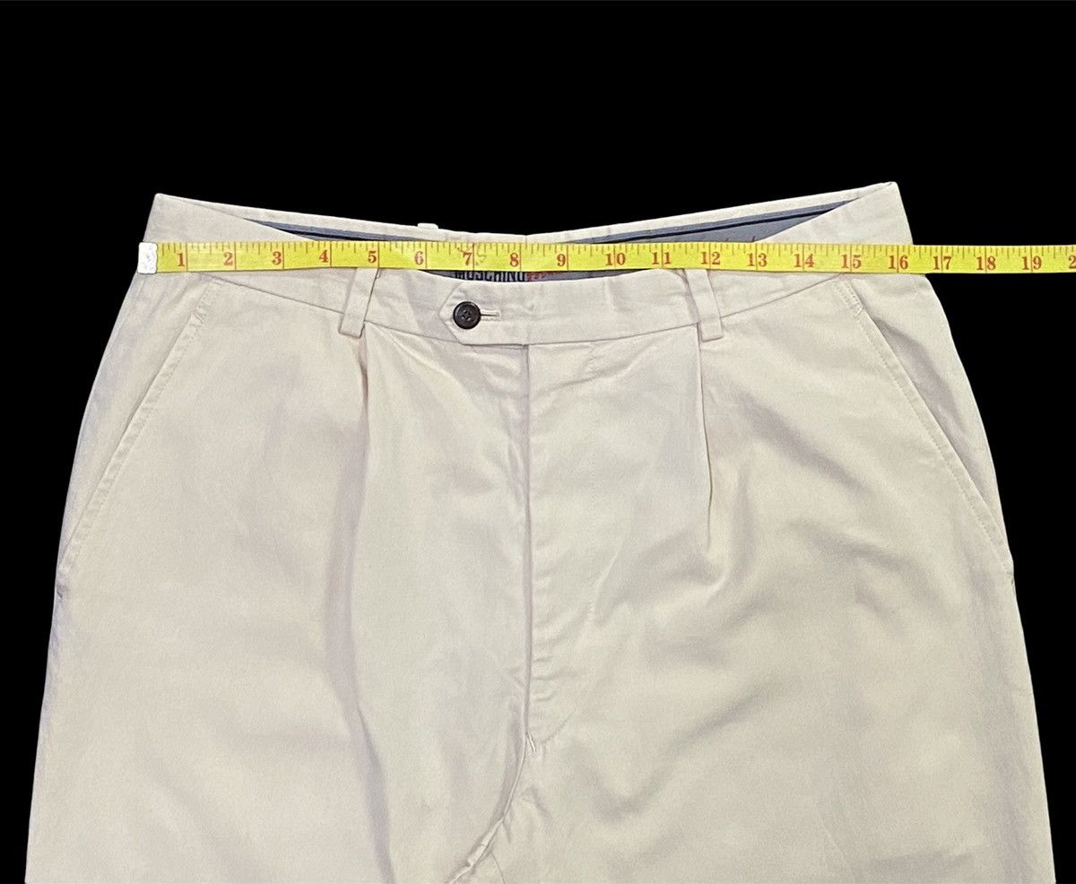 Moschino × Vintage VINTAGE 90s MOSCHINO RAYON PLEATED PANTS Size US 32 / EU 48 - 3 Thumbnail