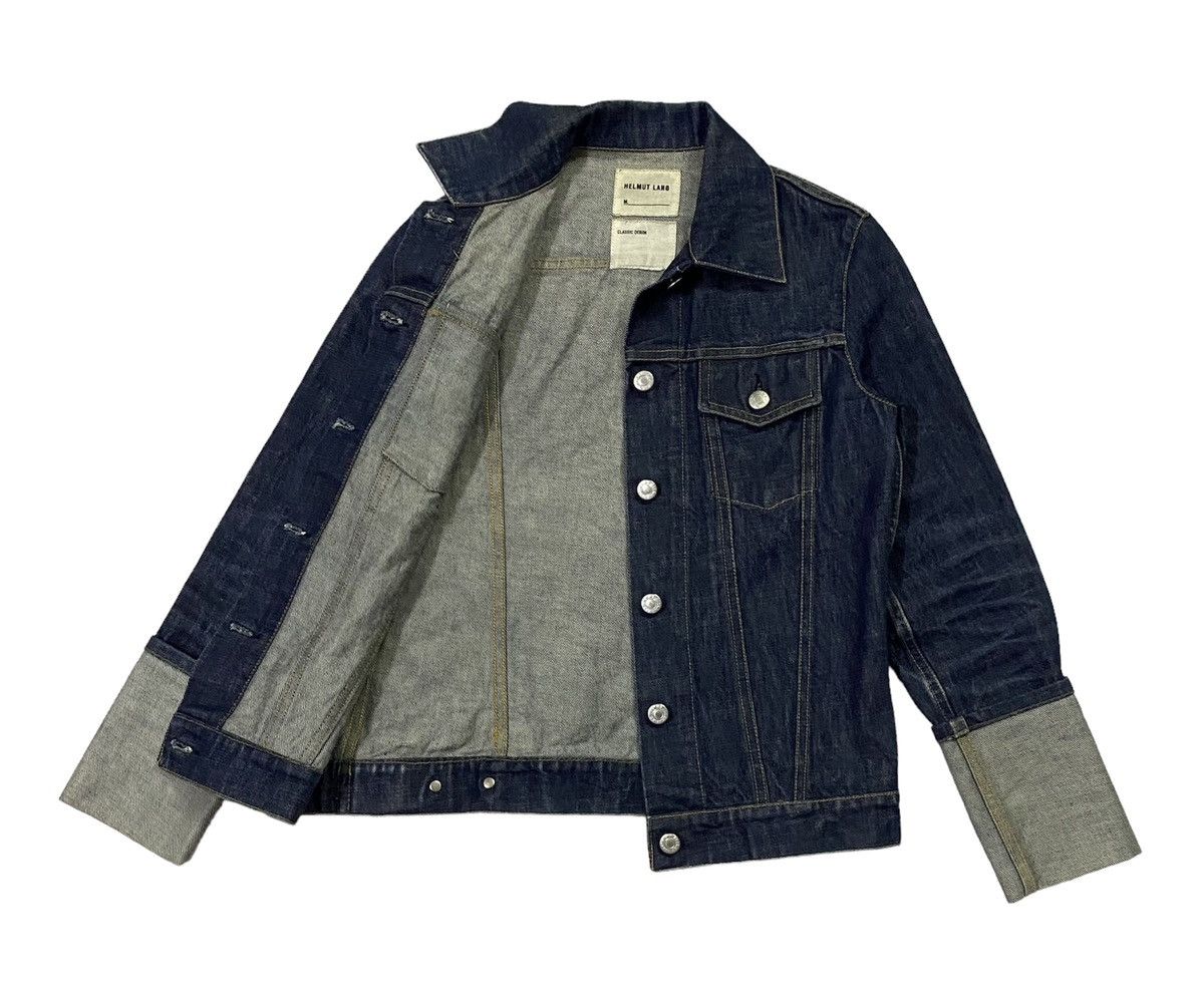 Helmut Lang Helmut Lang Denim Jacket With Folded Cuffs 1990s Size M / US 6-8 / IT 42-44 - 24 Thumbnail