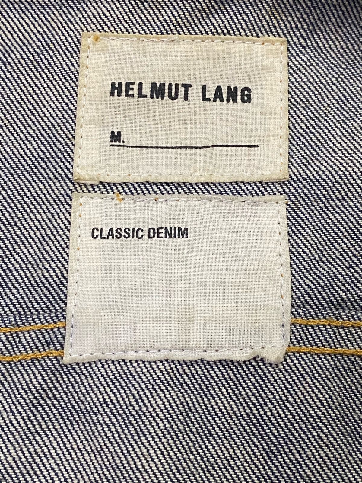 Helmut Lang Helmut Lang Denim Jacket With Folded Cuffs 1990s Size M / US 6-8 / IT 42-44 - 9 Thumbnail