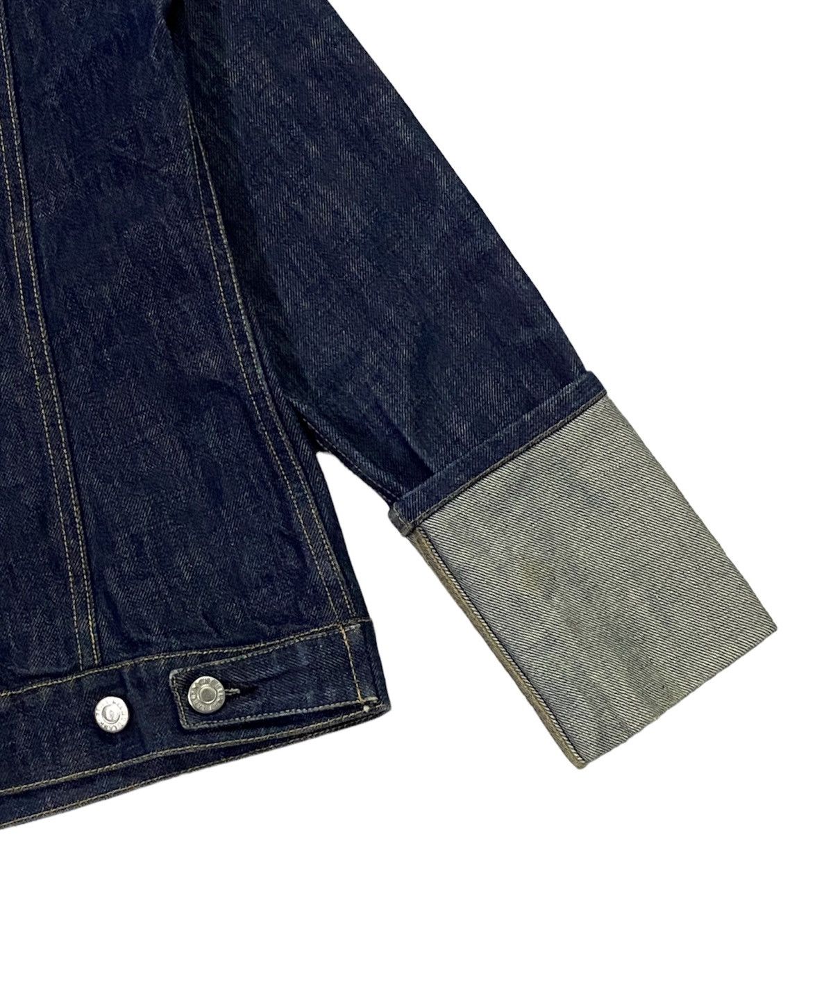 Helmut Lang Helmut Lang Denim Jacket With Folded Cuffs 1990s Size M / US 6-8 / IT 42-44 - 22 Thumbnail