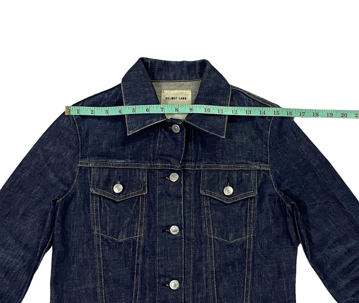 Helmut Lang Helmut Lang Denim Jacket With Folded Cuffs 1990s Size M / US 6-8 / IT 42-44 - 6 Thumbnail