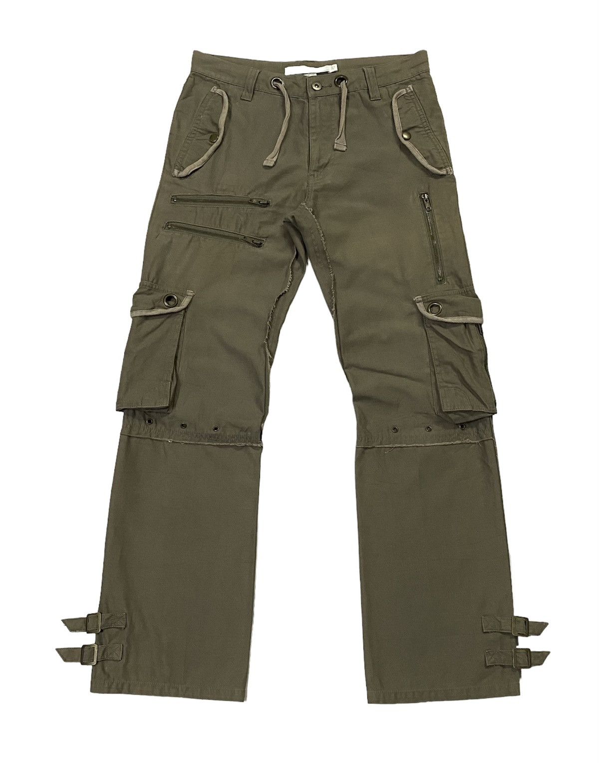 Japanese Brand × Seditionaries Japanese Brand “Clonedevgru” Cargo Plaid Casual Pants Size US 31 - 2 Thumbnail