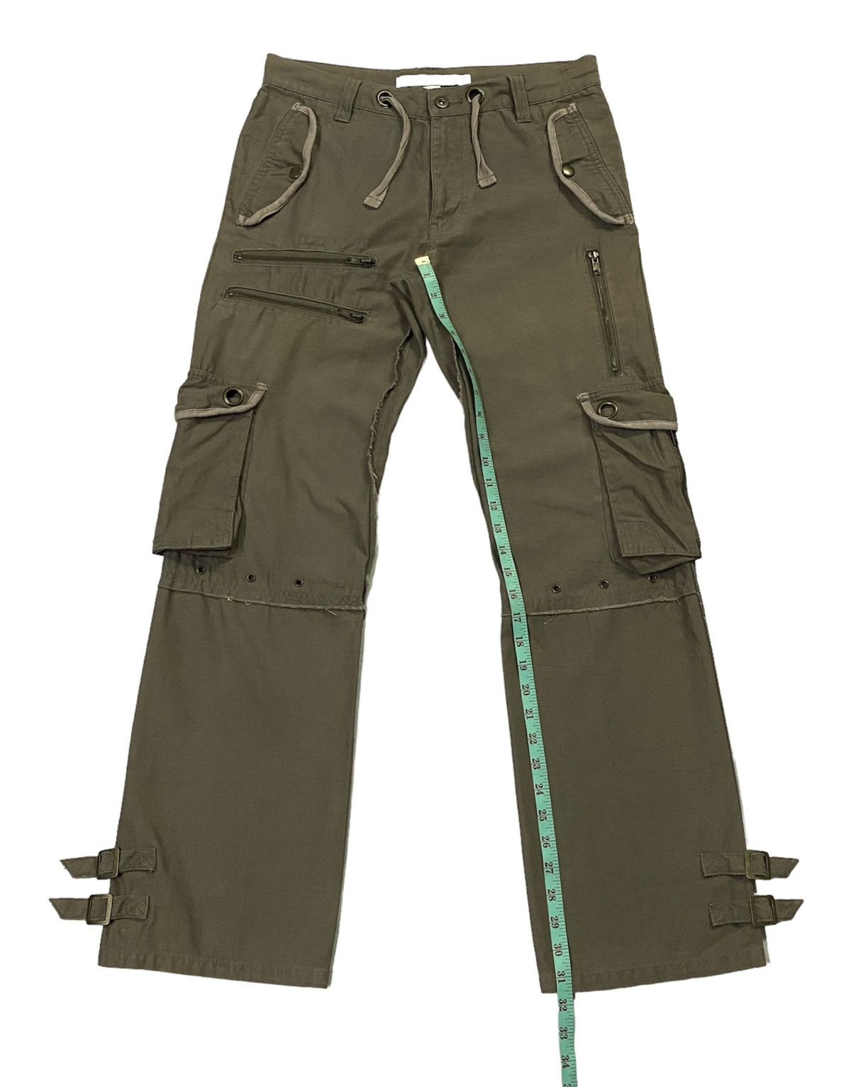Japanese Brand × Seditionaries Japanese Brand “Clonedevgru” Cargo Plaid Casual Pants Size US 31 - 7 Thumbnail