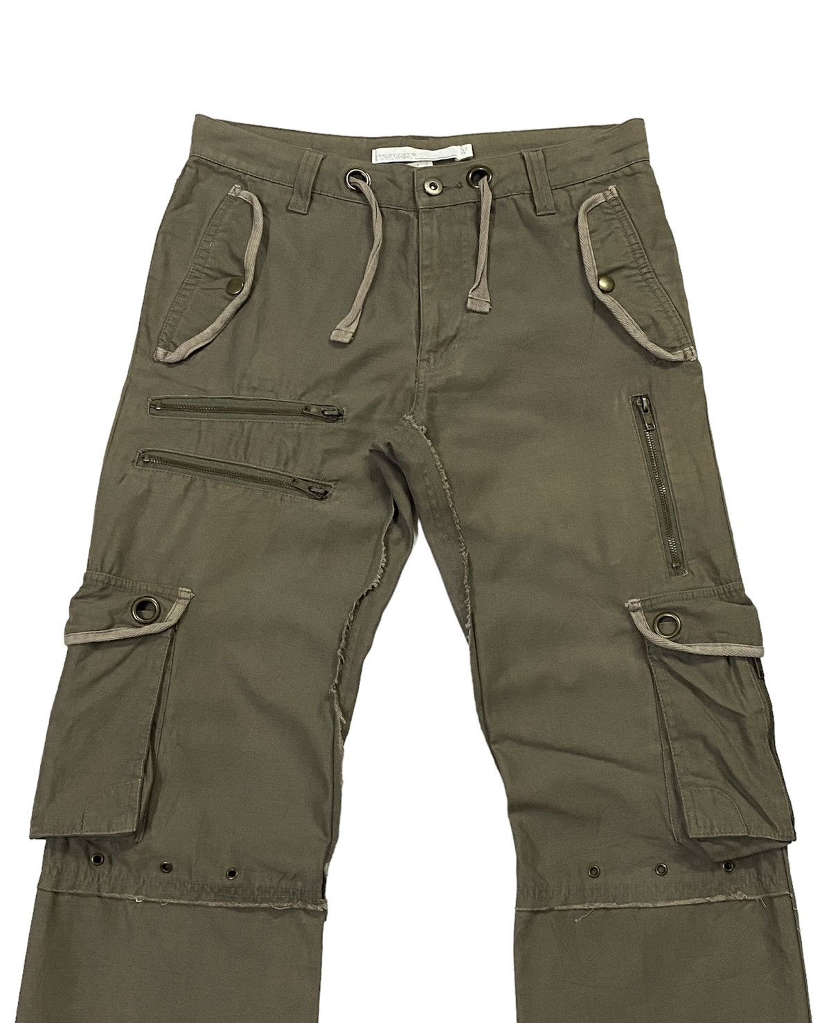 Japanese Brand × Seditionaries Japanese Brand “Clonedevgru” Cargo Plaid Casual Pants Size US 31 - 14 Thumbnail