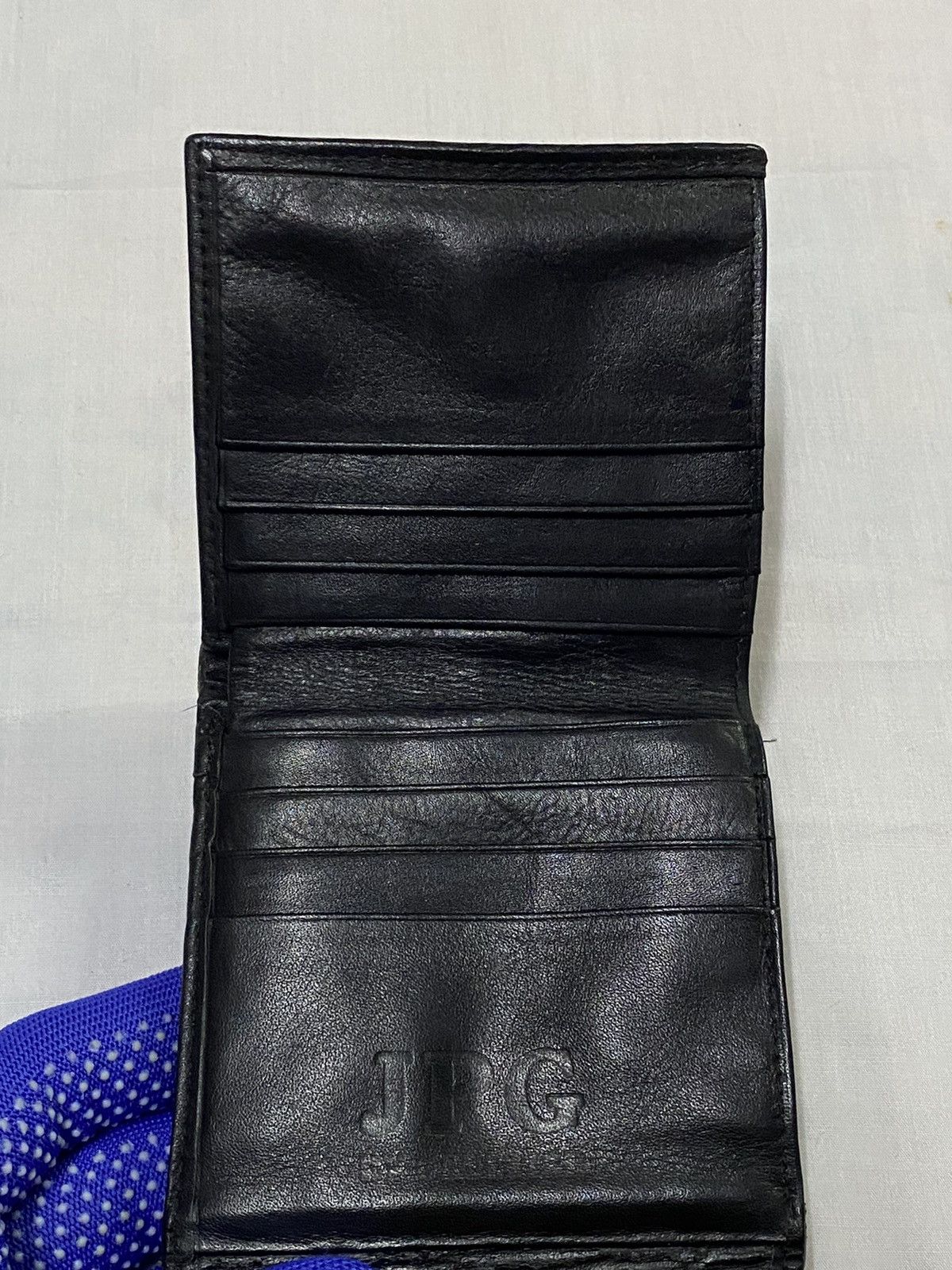 Jean Paul Gaultier Nice Design!!Jean Paul Gaultier ( JPG ) Furry Leather Wallet Size ONE SIZE - 20 Thumbnail