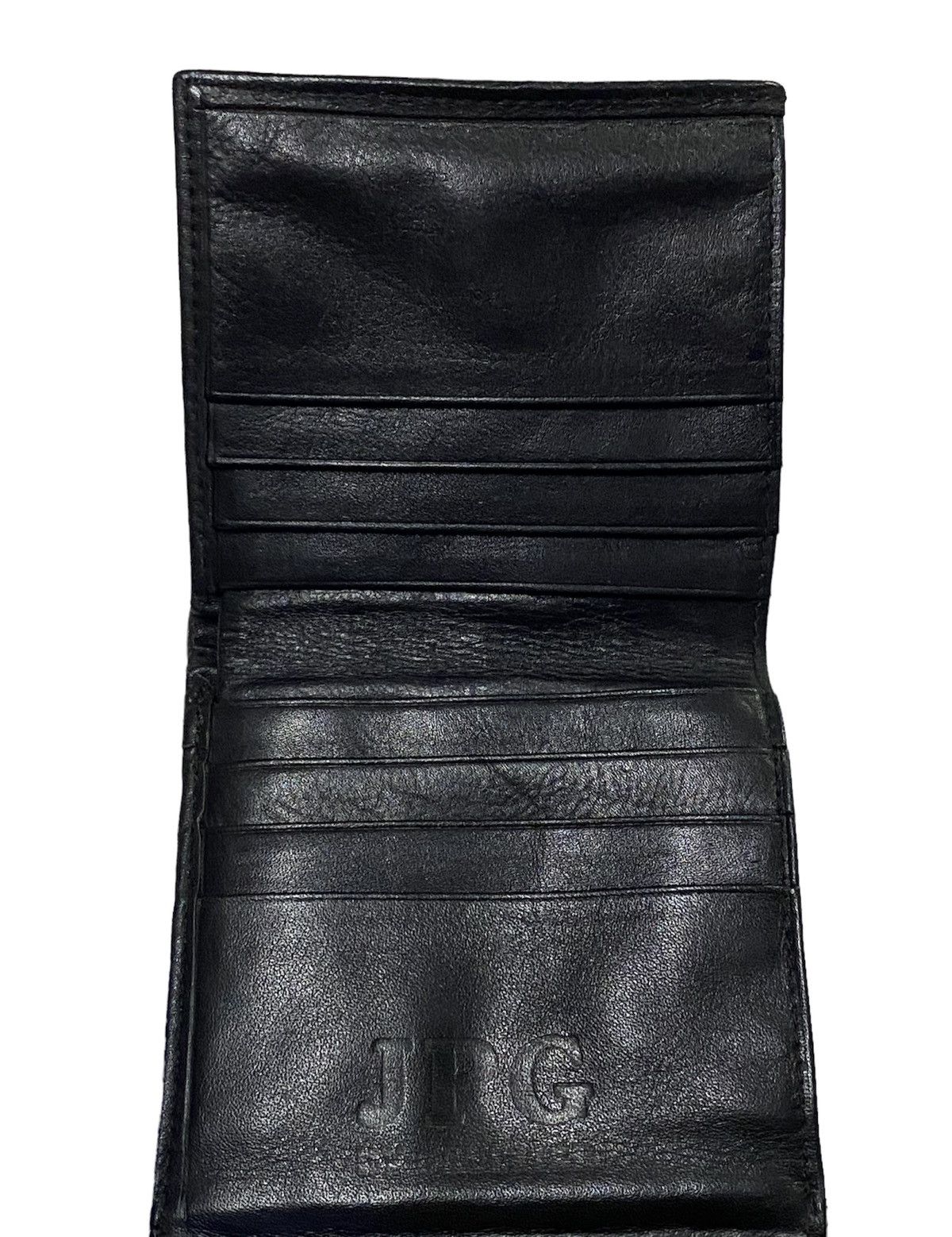 Jean Paul Gaultier Nice Design!!Jean Paul Gaultier ( JPG ) Furry Leather Wallet Size ONE SIZE - 16 Thumbnail