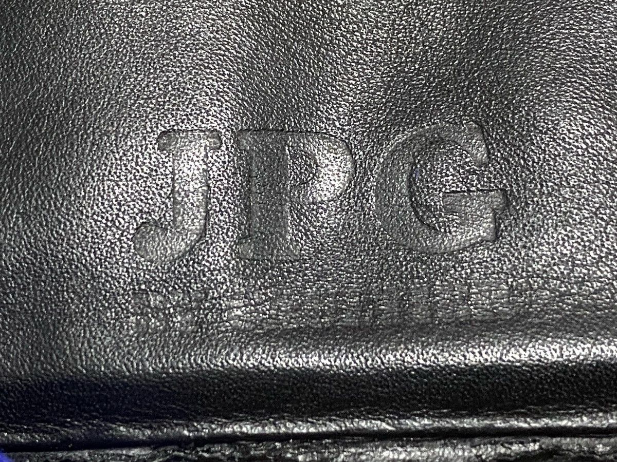 Jean Paul Gaultier Nice Design!!Jean Paul Gaultier ( JPG ) Furry Leather Wallet Size ONE SIZE - 7 Thumbnail