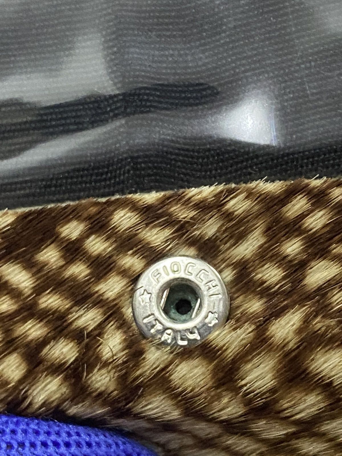 Jean Paul Gaultier Nice Design!!Jean Paul Gaultier ( JPG ) Furry Leather Wallet Size ONE SIZE - 8 Thumbnail