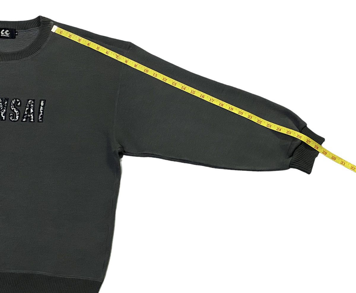 Japanese Brand × Kansai Yamamoto × Vintage Vintage Kansai Yamamoto Crewneck Embroidered Big Logo Size US L / EU 52-54 / 3 - 12 Thumbnail