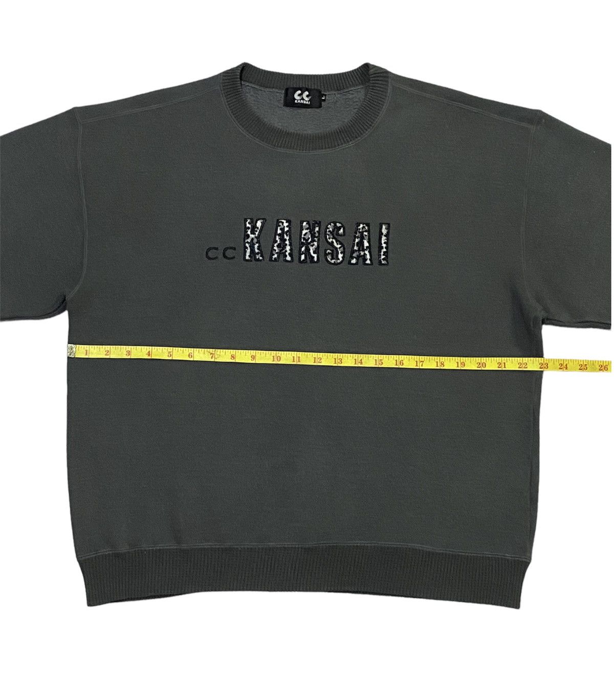 Japanese Brand × Kansai Yamamoto × Vintage Vintage Kansai Yamamoto Crewneck Embroidered Big Logo Size US L / EU 52-54 / 3 - 4 Thumbnail