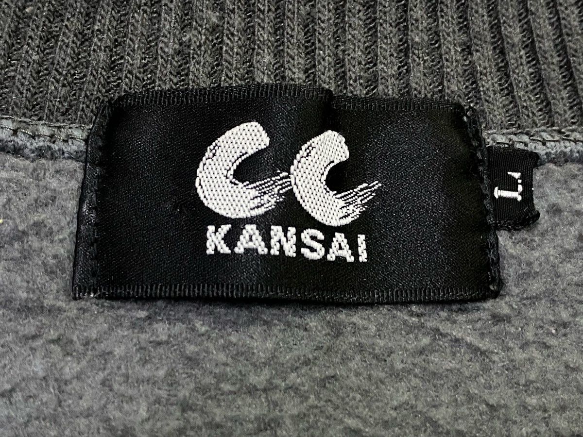Japanese Brand × Kansai Yamamoto × Vintage Vintage Kansai Yamamoto Crewneck Embroidered Big Logo Size US L / EU 52-54 / 3 - 7 Thumbnail