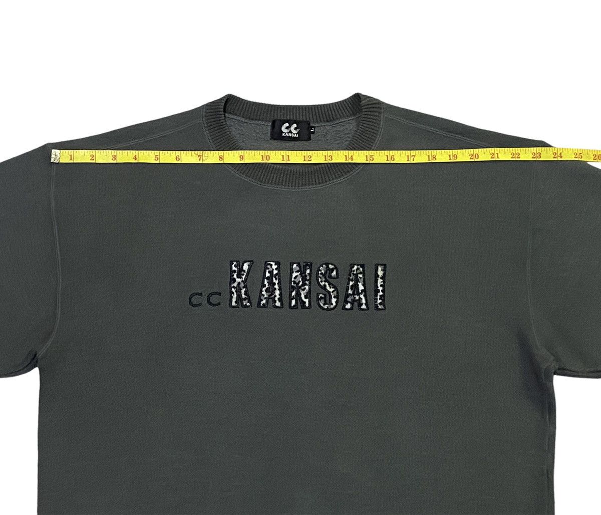 Japanese Brand × Kansai Yamamoto × Vintage Vintage Kansai Yamamoto Crewneck Embroidered Big Logo Size US L / EU 52-54 / 3 - 6 Thumbnail
