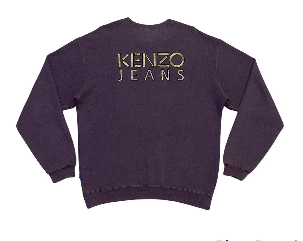 Kenzo × Vintage Vintage 90s KENZO Big Logo Sweatshirt Size US M / EU 48-50 / 2 - 17 Thumbnail