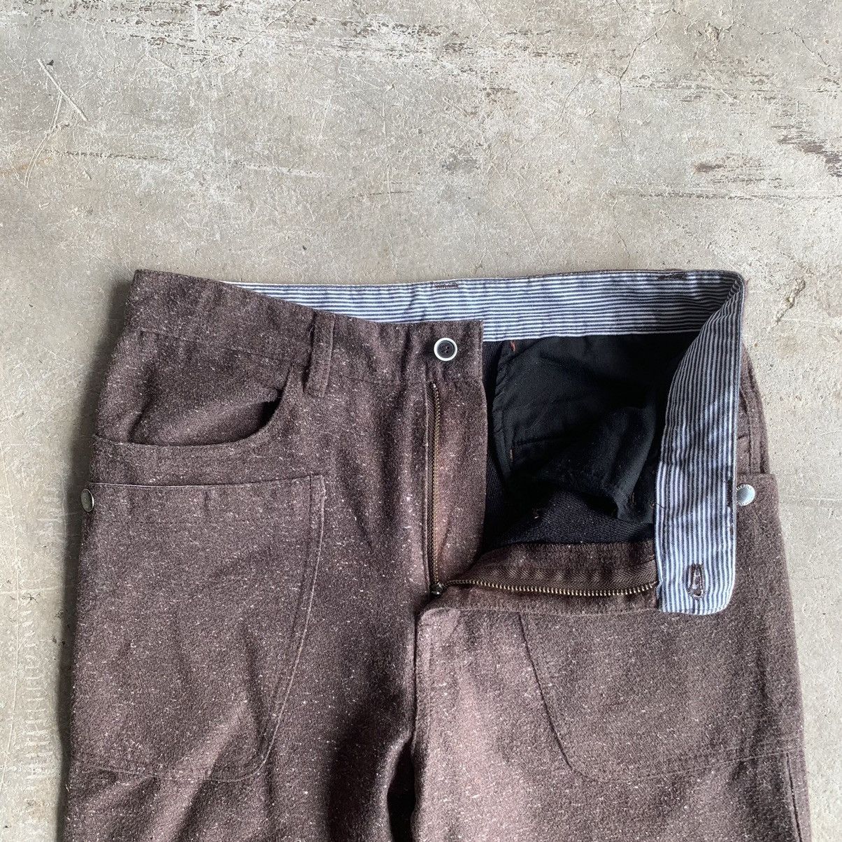 Japanese Brand Vintage 30x32 Snow Big Pocket Double Knee Trousers Pants Size US 30 / EU 46 - 8 Thumbnail