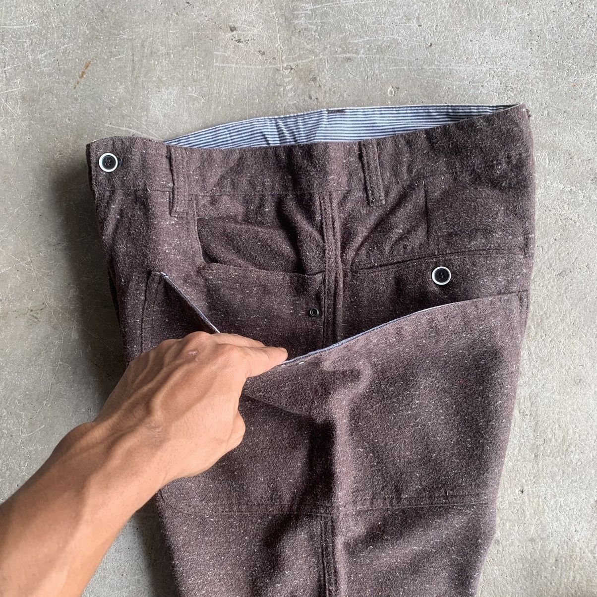 Japanese Brand Vintage 30x32 Snow Big Pocket Double Knee Trousers Pants Size US 30 / EU 46 - 18 Thumbnail