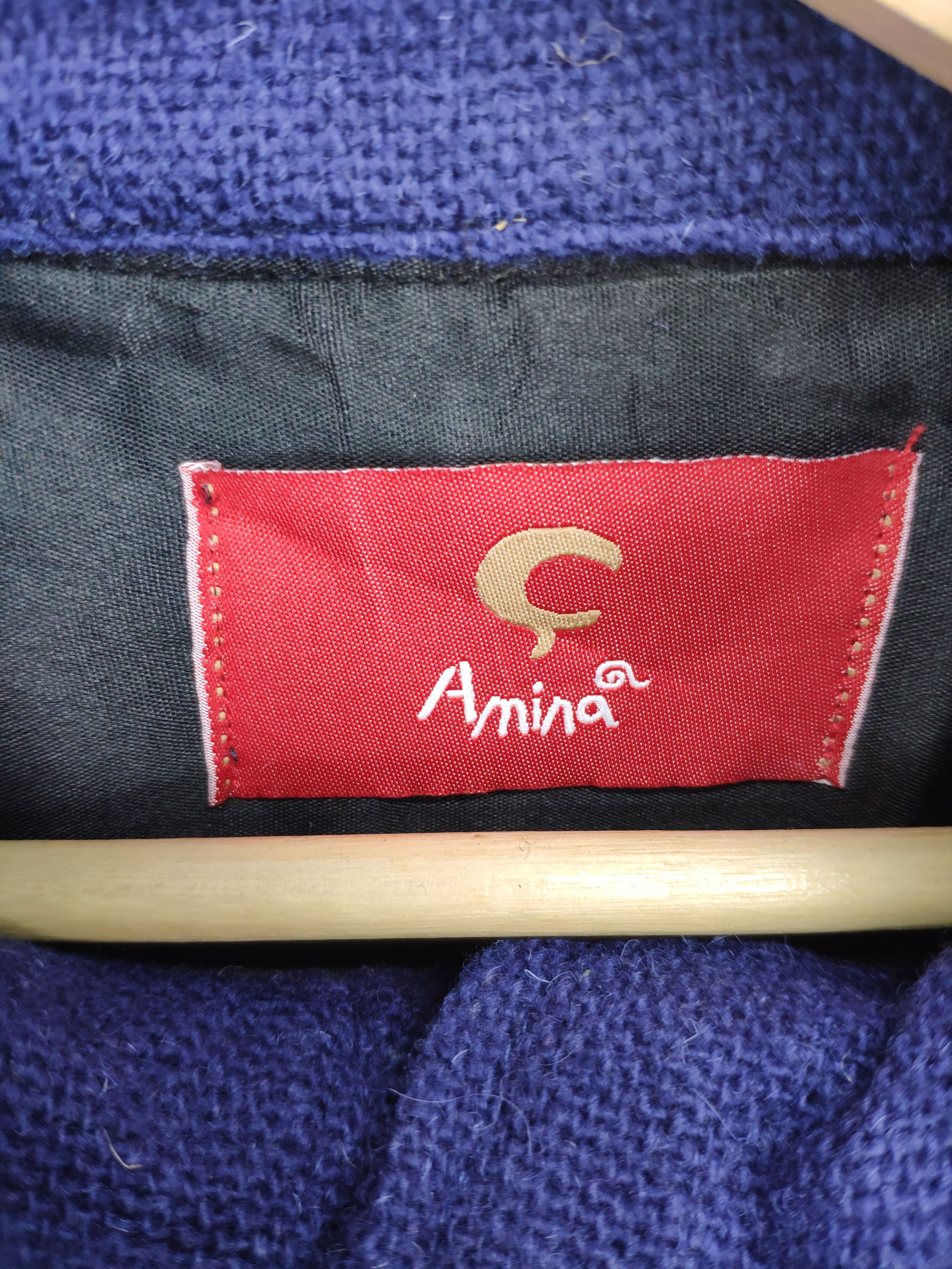 Japanese Brand × Vintage Vintage 1990s Wool Button Up Jacket Japanese Style Size M / US 6-8 / IT 42-44 - 14 Thumbnail