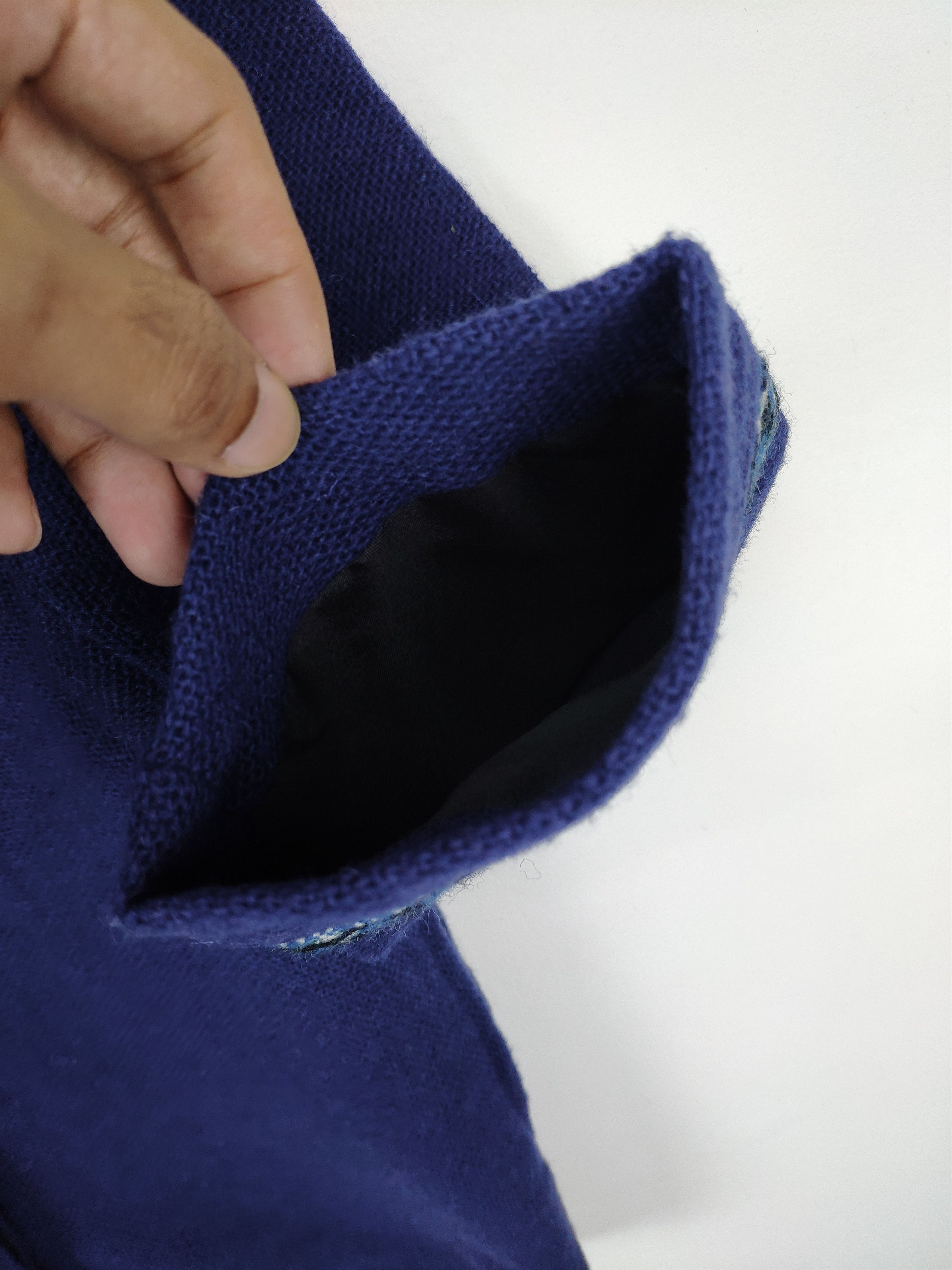 Japanese Brand × Vintage Vintage 1990s Wool Button Up Jacket Japanese Style Size M / US 6-8 / IT 42-44 - 5 Thumbnail