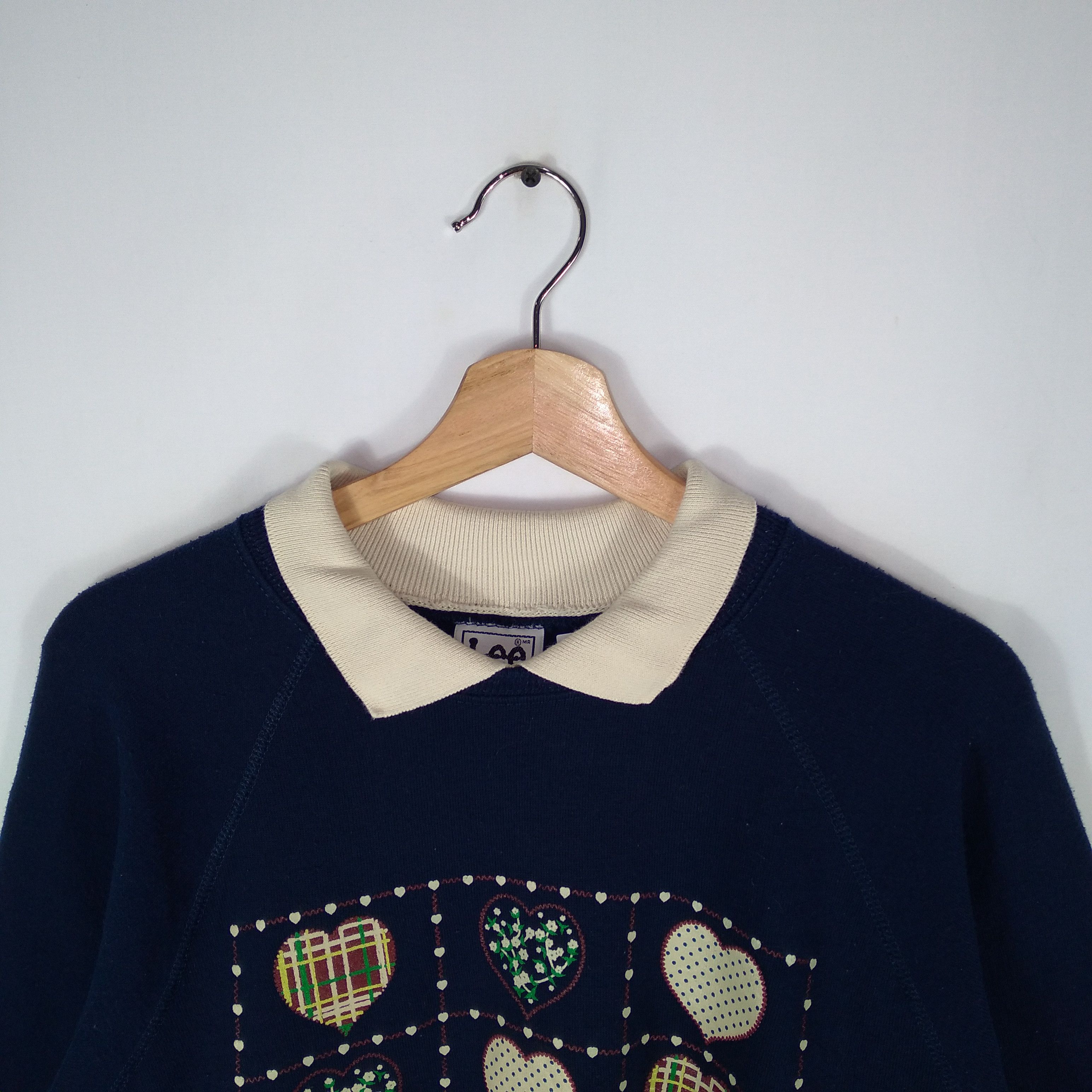 Lee × Vintage Vintage 1990 Lee Art Flower Sweatshirts By Endless Design Size US M / EU 48-50 / 2 - 2 Thumbnail