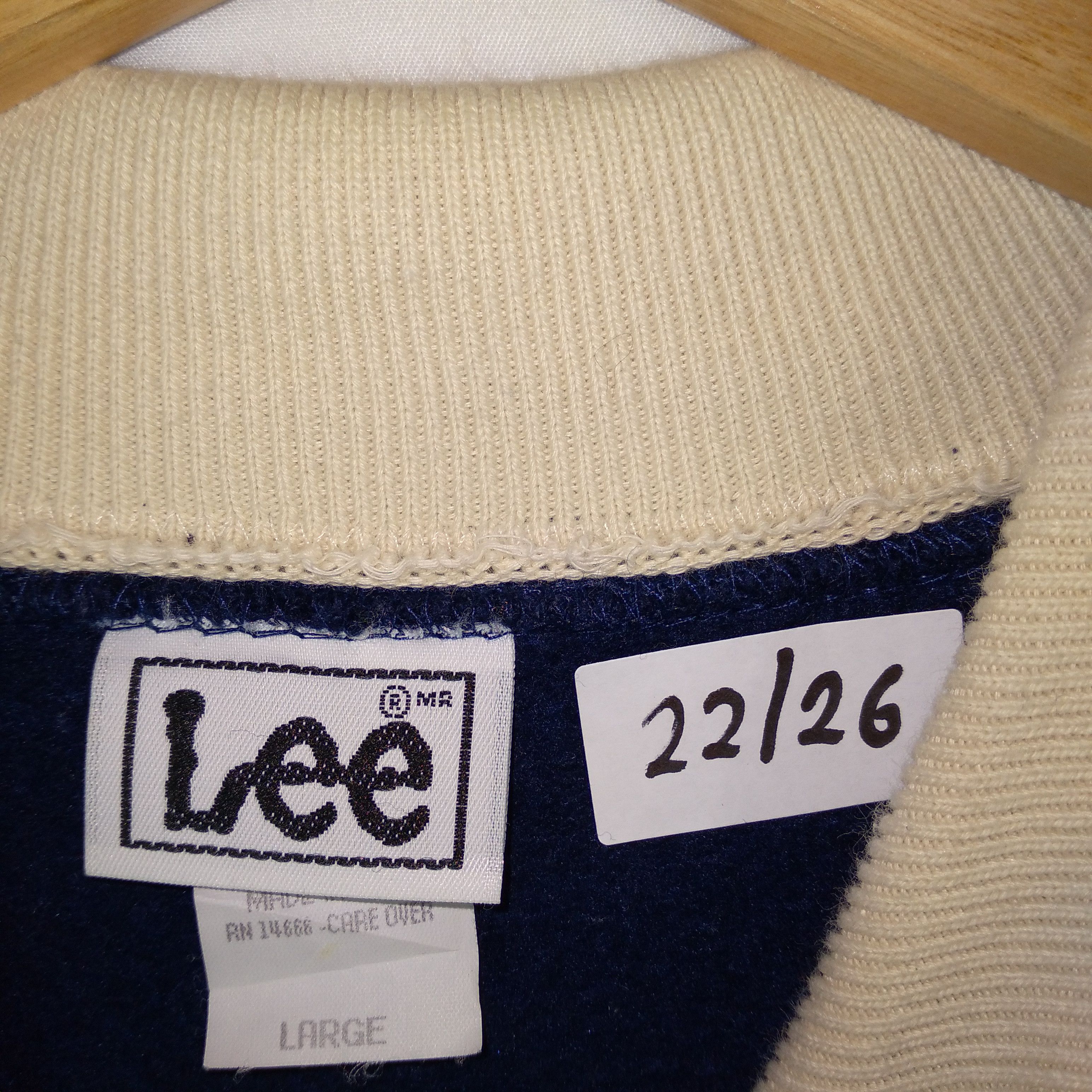 Lee × Vintage Vintage 1990 Lee Art Flower Sweatshirts By Endless Design Size US M / EU 48-50 / 2 - 9 Thumbnail