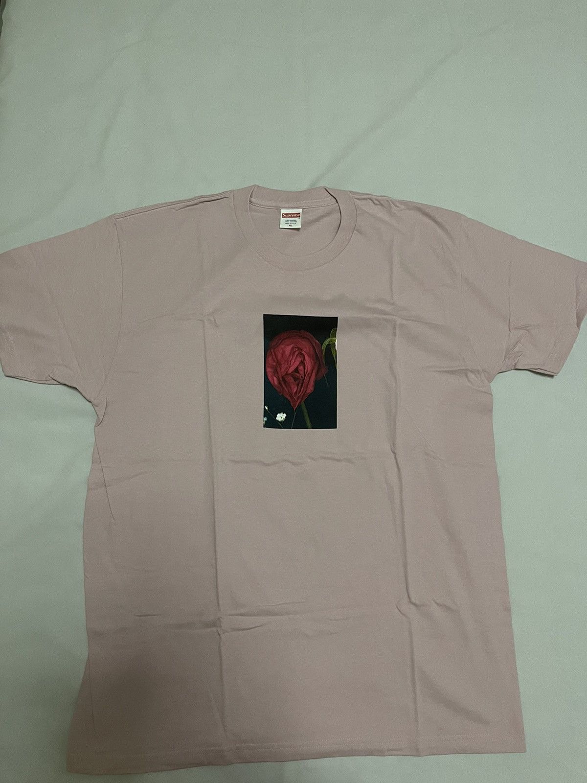 Supreme rose best sale t shirt