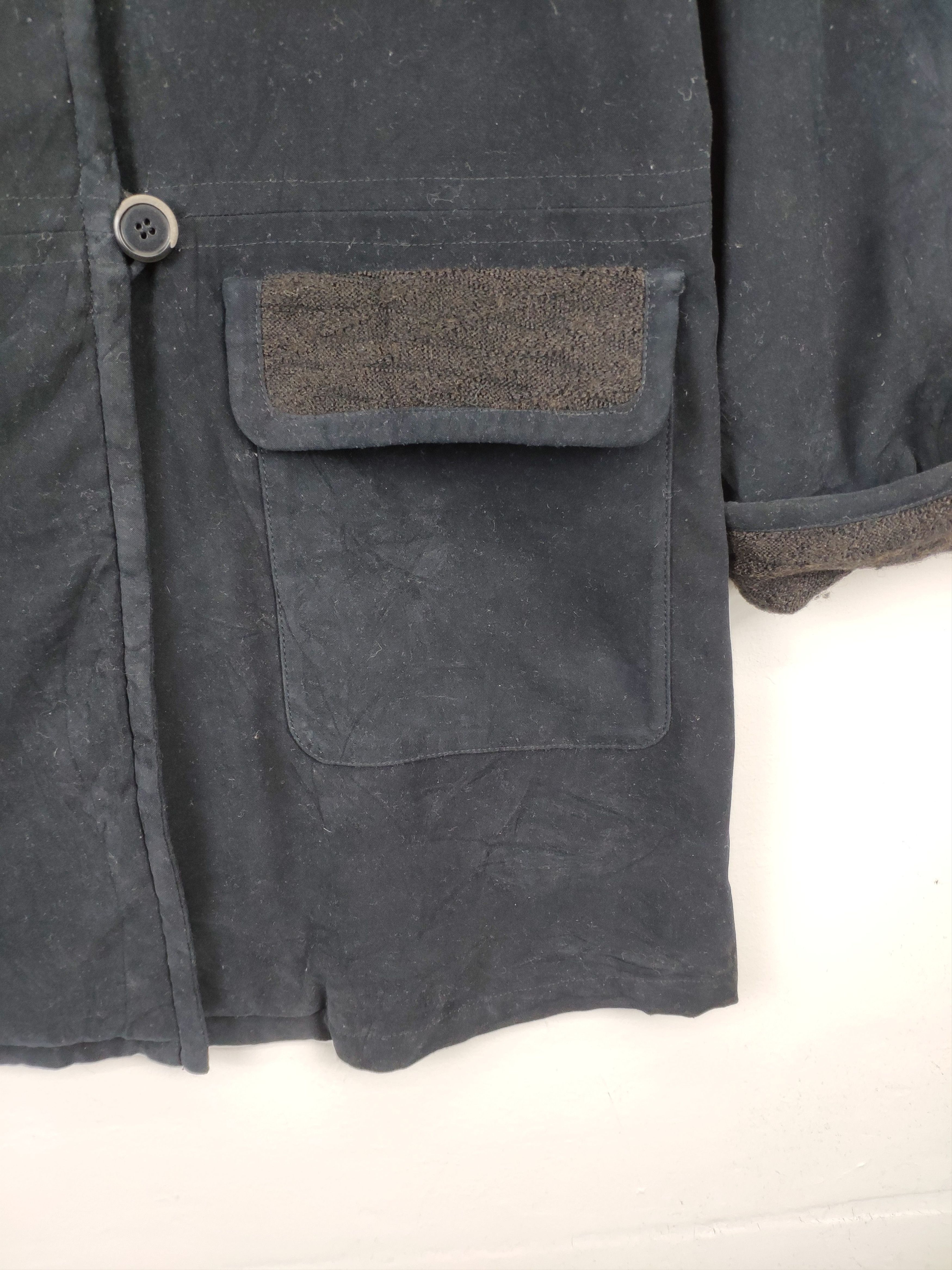 Designer × Japanese Brand Vintage Long Coat Jacket Wool Style Japanese Brand Size M / US 6-8 / IT 42-44 - 10 Thumbnail