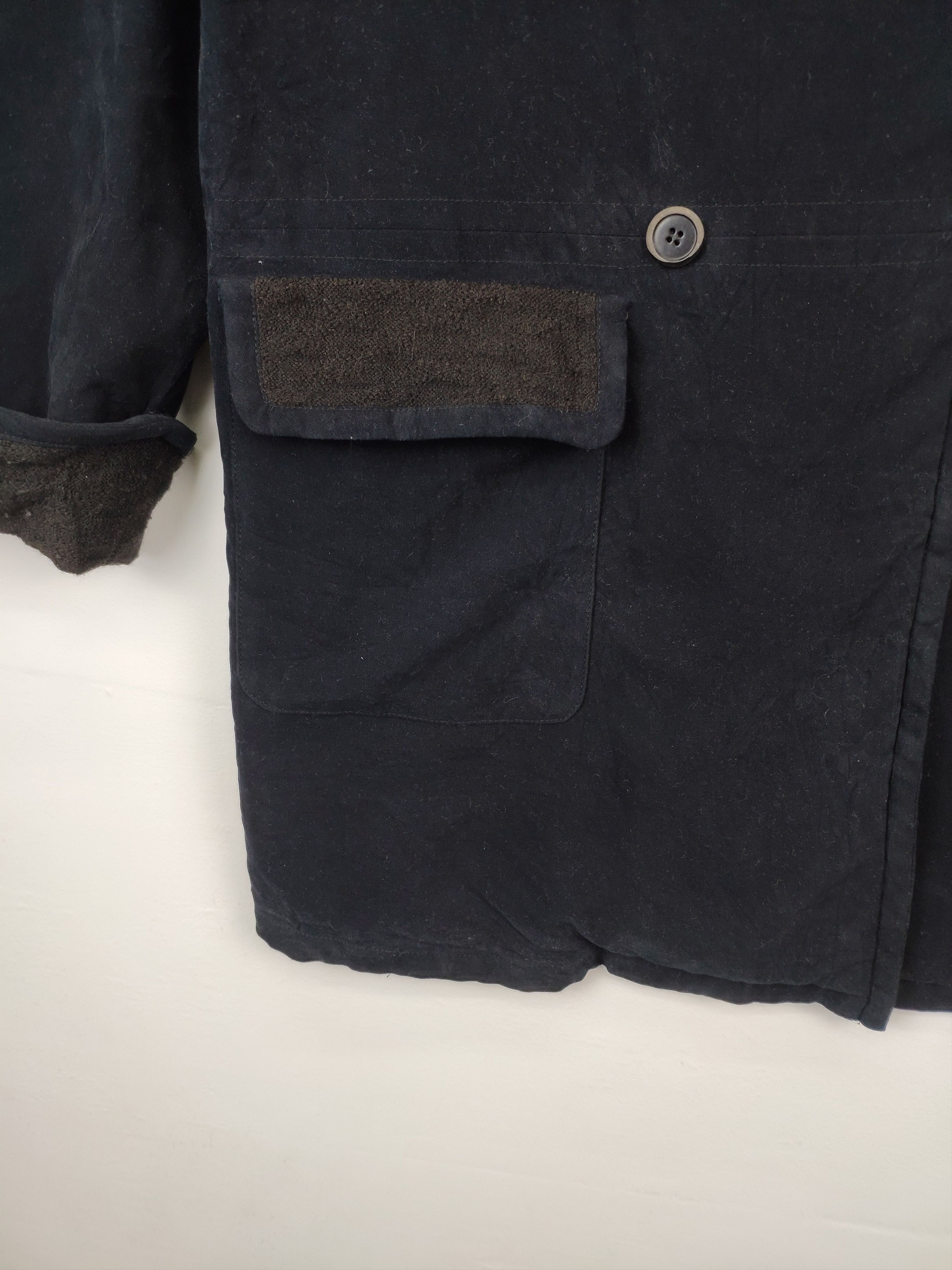 Designer × Japanese Brand Vintage Long Coat Jacket Wool Style Japanese Brand Size M / US 6-8 / IT 42-44 - 11 Thumbnail