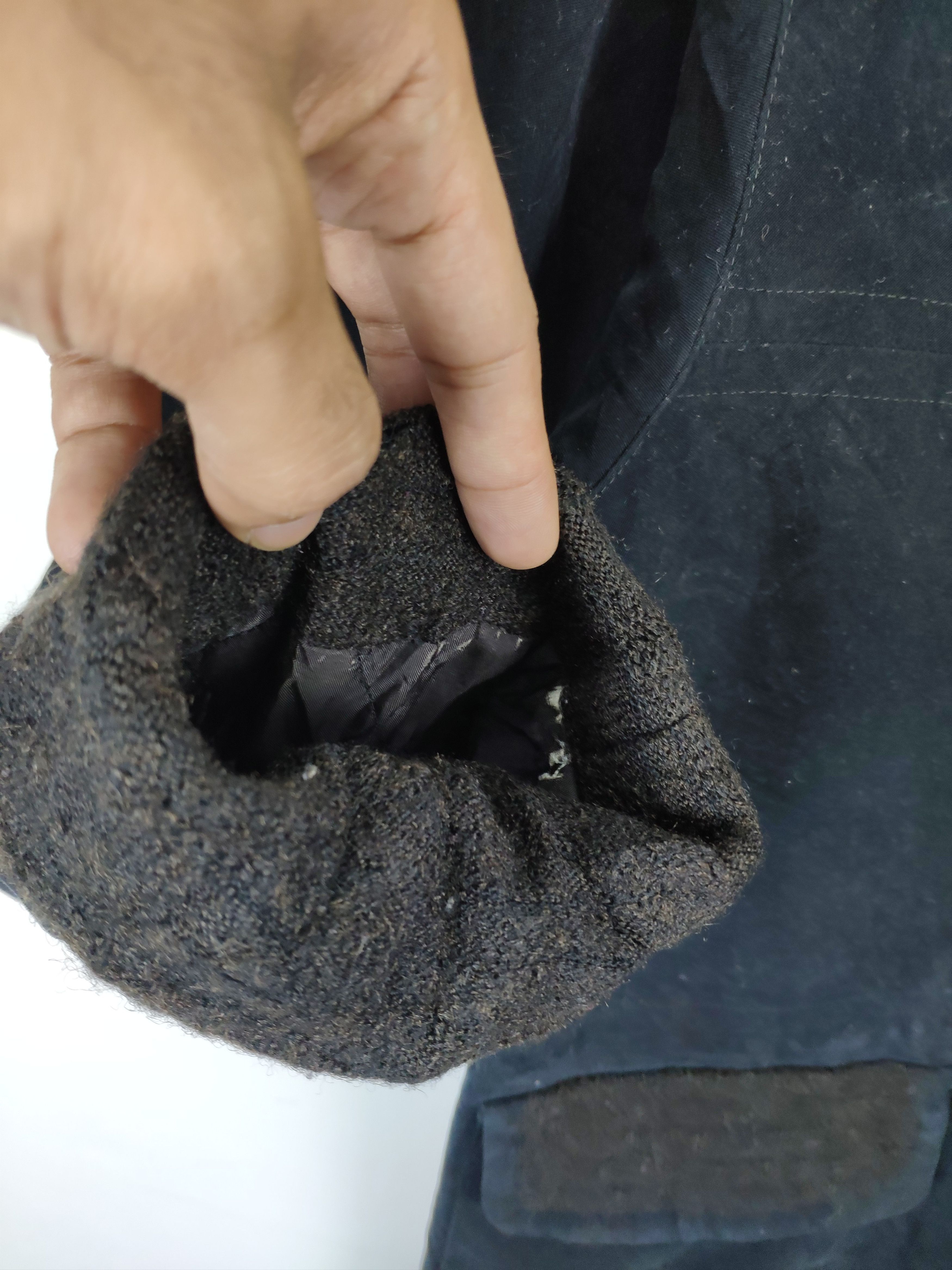 Designer × Japanese Brand Vintage Long Coat Jacket Wool Style Japanese Brand Size M / US 6-8 / IT 42-44 - 9 Thumbnail