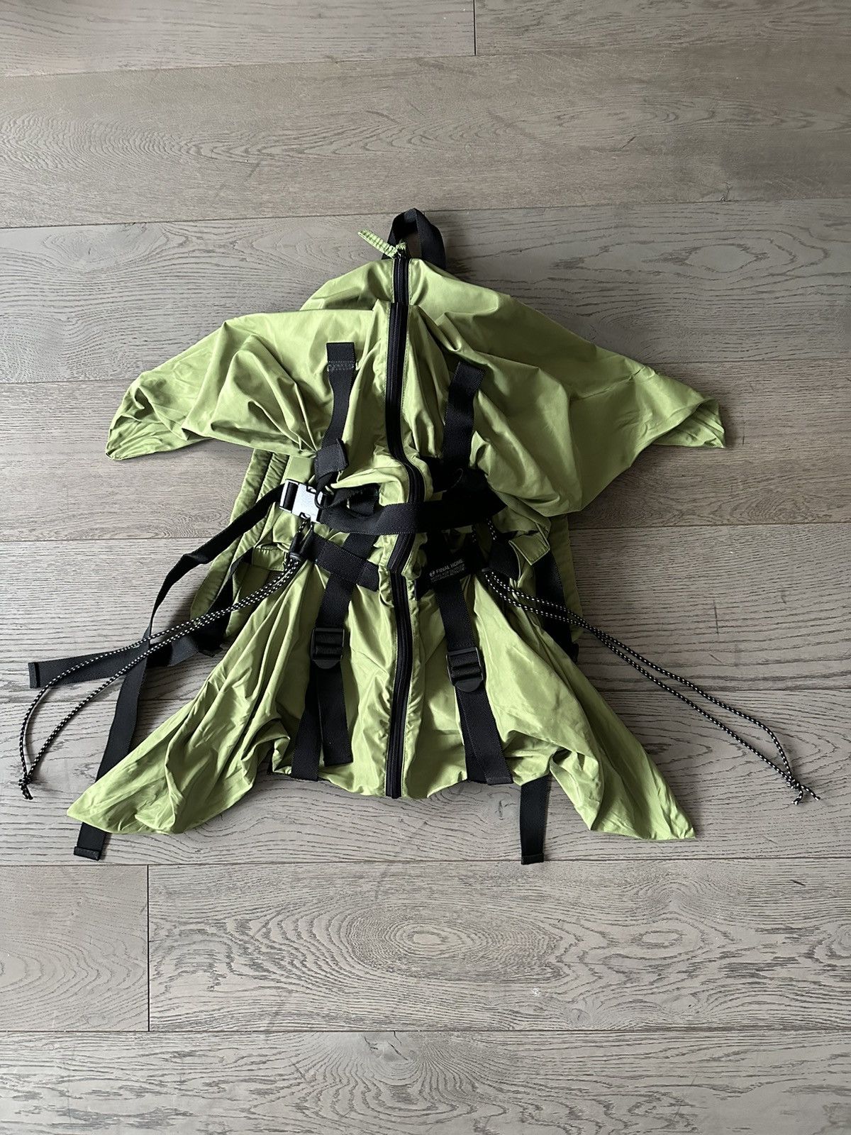 Final Home 2000s Final Home Alien Green Transformable Hiking Backpack Size ONE SIZE - 2 Thumbnail