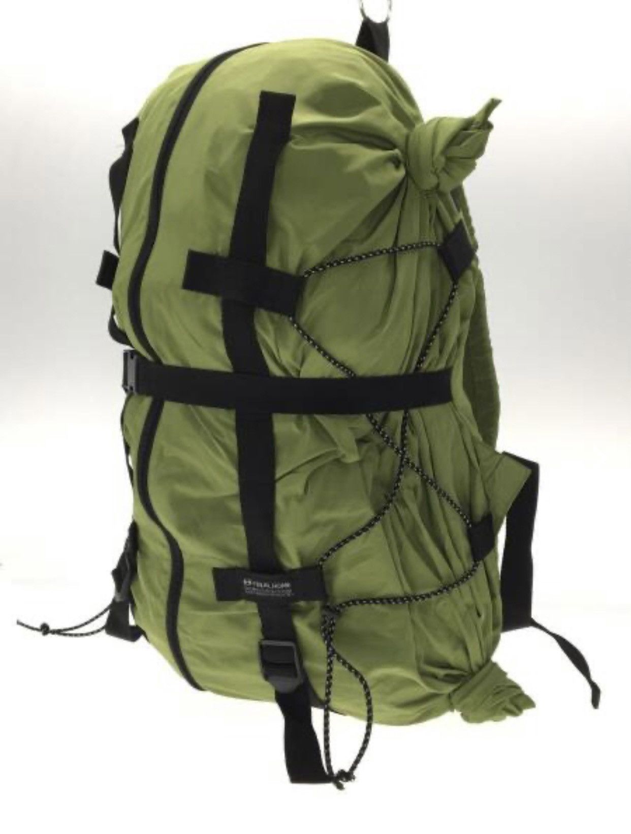 Final Home 2000s Final Home Alien Green Transformable Hiking Backpack Size ONE SIZE - 9 Thumbnail