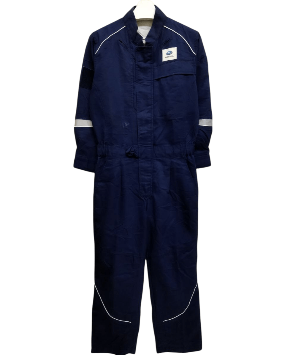 image of Racing x Sports Specialties Cyber Week Vintage Subaru Motorsports Coveralls in Dark Blue (Size 33)