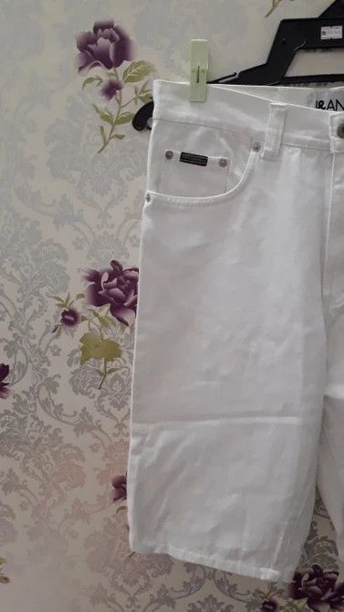 Dolce & Gabbana DOLCE&GABBANA SHORT WHITE JEANS Size US 30 / EU 46 - 3 Thumbnail