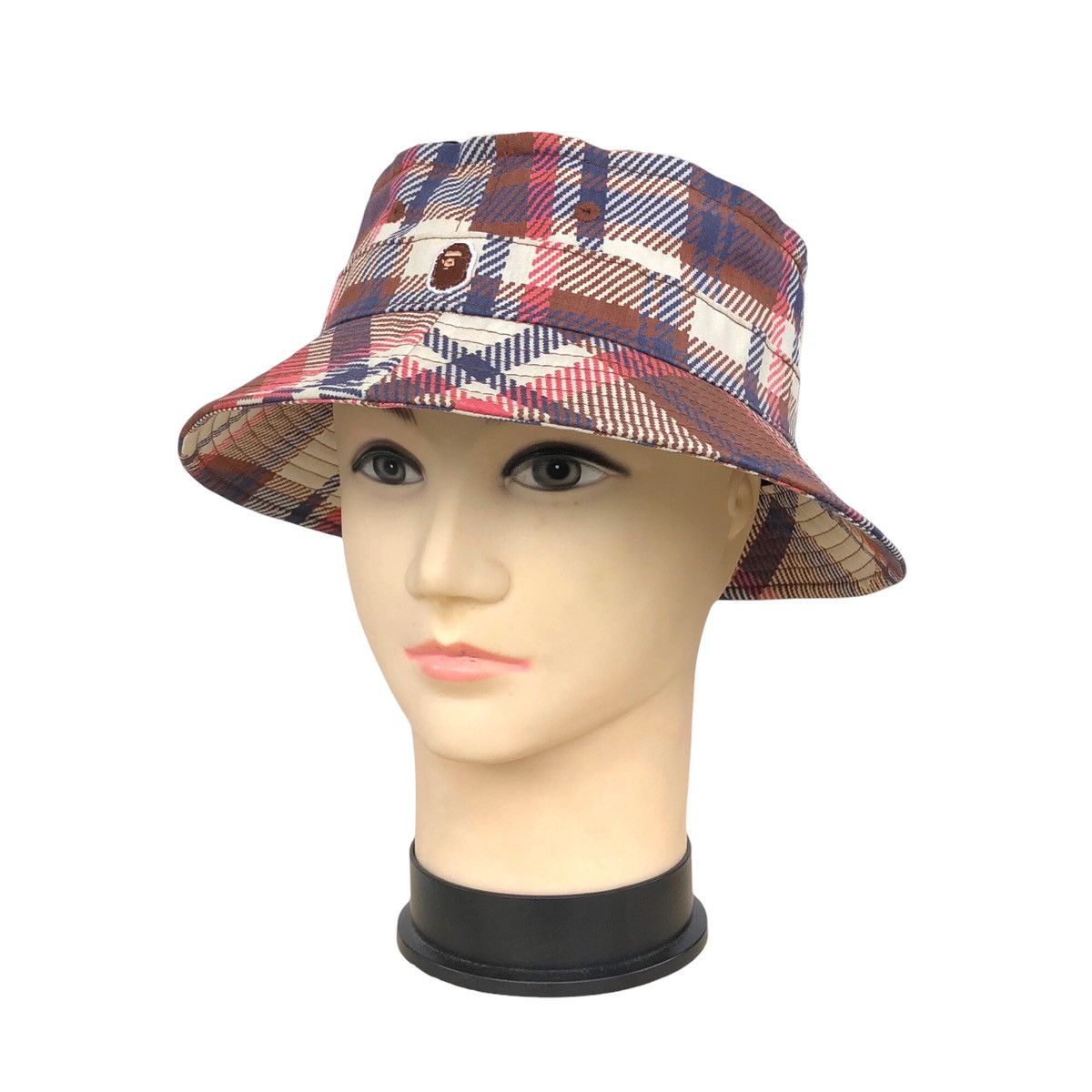 Bape Bape Check Bucket Hat Size ONE SIZE - 1 Thumbnail