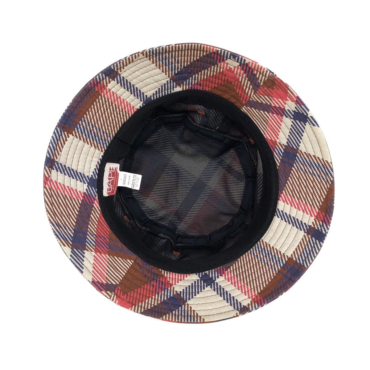 Bape Bape Check Bucket Hat Size ONE SIZE - 7 Thumbnail