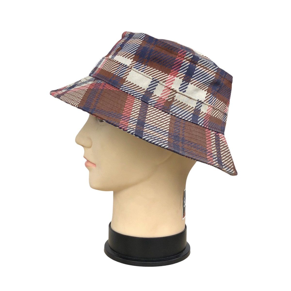 Bape Bape Check Bucket Hat Size ONE SIZE - 3 Thumbnail