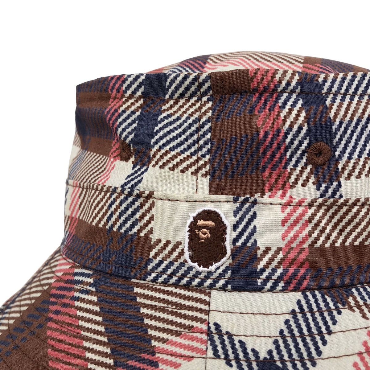 Bape Bape Check Bucket Hat Size ONE SIZE - 6 Thumbnail