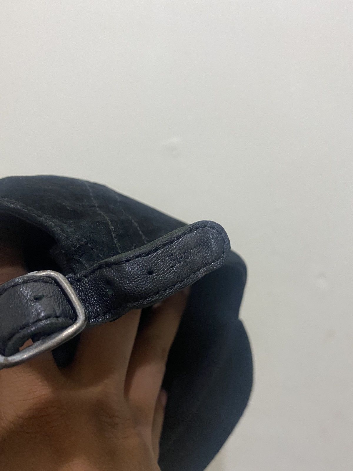 Supreme Supreme Box Logo Suede Camp Hat SS16 Made In USA Size ONE SIZE - 6 Thumbnail