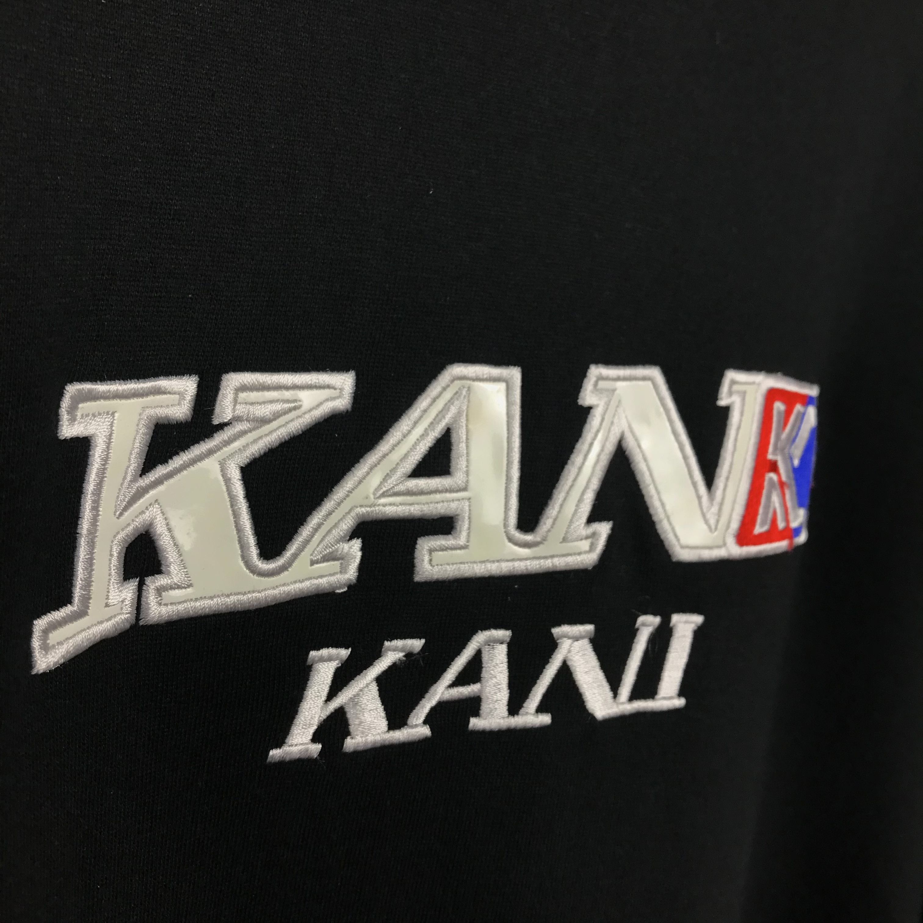Karl Kani Last Drop‼️ Vintage Karl Kani Embroidered Logo Hoodie Size US L / EU 52-54 / 3 - 8 Thumbnail