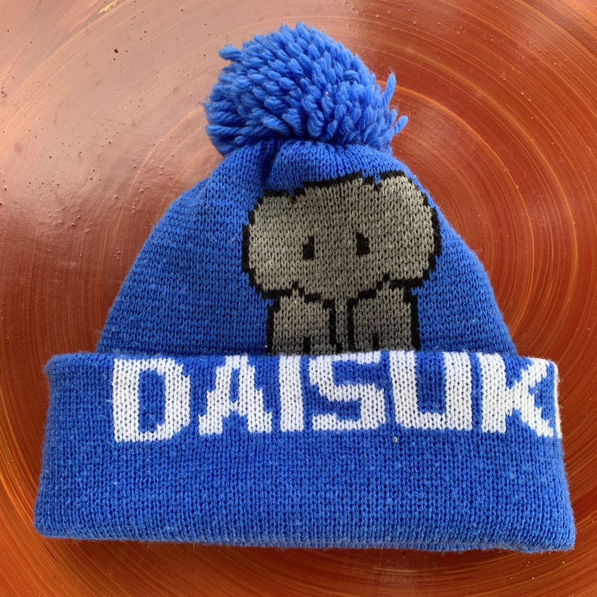 Japanese Brand Daisuki elephant image beanie hat Size ONE SIZE - 1 Thumbnail