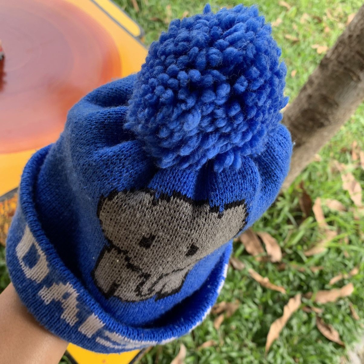 Japanese Brand Daisuki elephant image beanie hat Size ONE SIZE - 9 Thumbnail