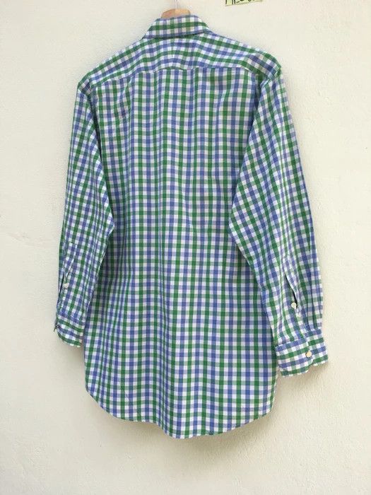 Hermes Rare Vintage 90s Hermes Checkered Button Up Shirt Size US M / EU 48-50 / 2 - 6 Thumbnail