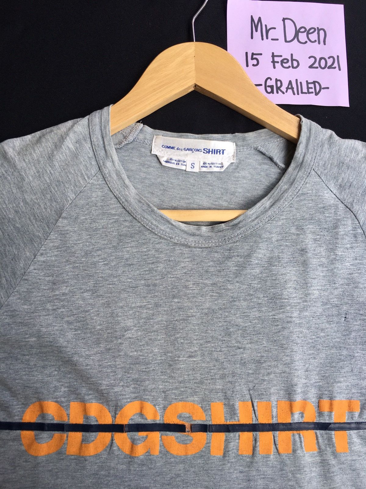 Comme des Garcons Rare Vintage CDG Shirt Printed Comme Des Garcons Tee Size US S / EU 44-46 / 1 - 13 Thumbnail
