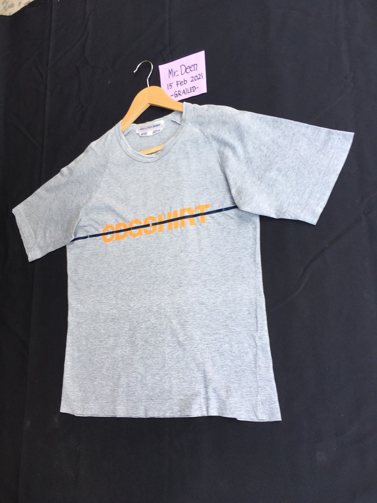 Comme des Garcons Rare Vintage CDG Shirt Printed Comme Des Garcons Tee Size US S / EU 44-46 / 1 - 4 Thumbnail