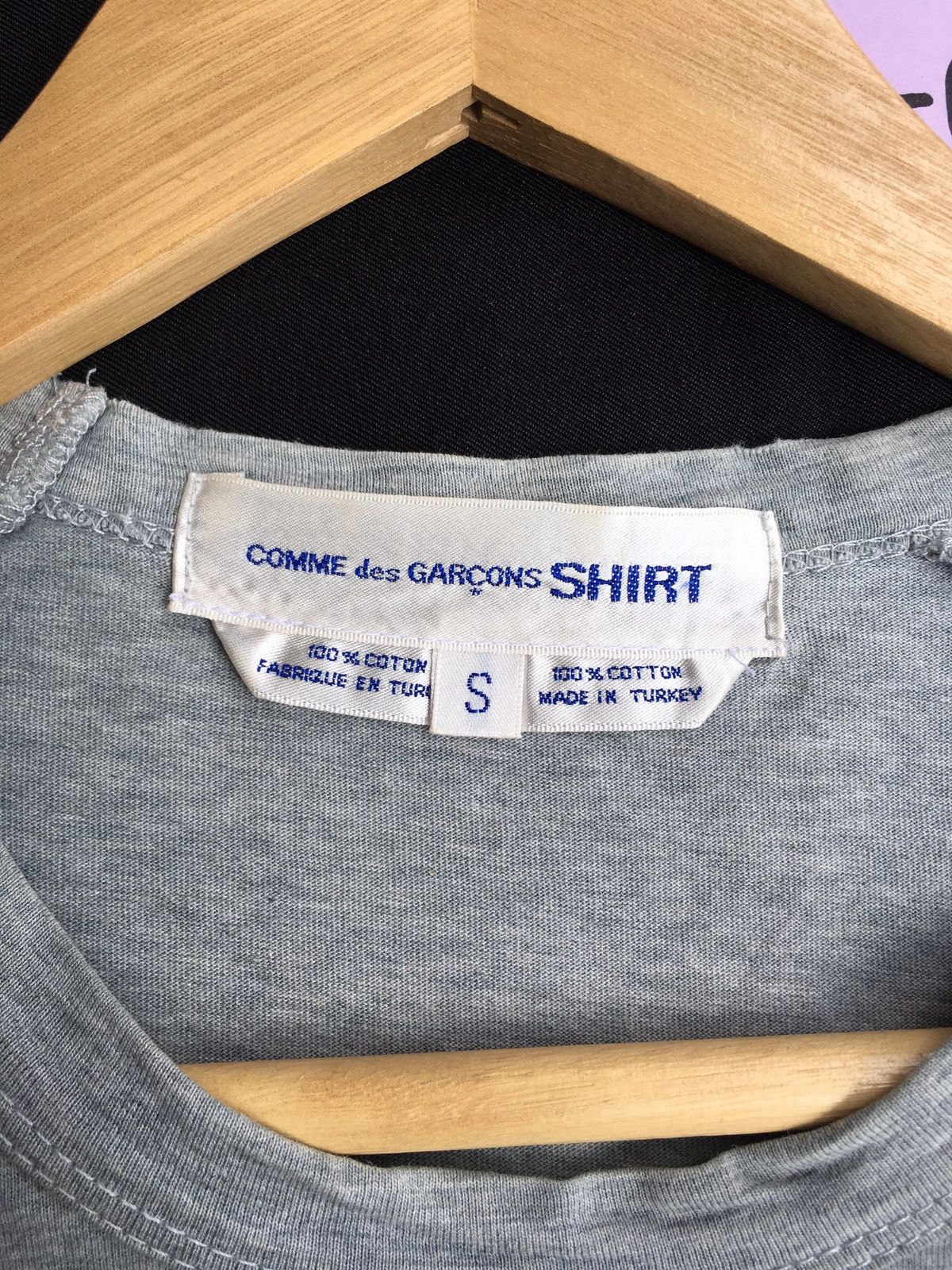 Comme des Garcons Rare Vintage CDG Shirt Printed Comme Des Garcons Tee Size US S / EU 44-46 / 1 - 12 Thumbnail