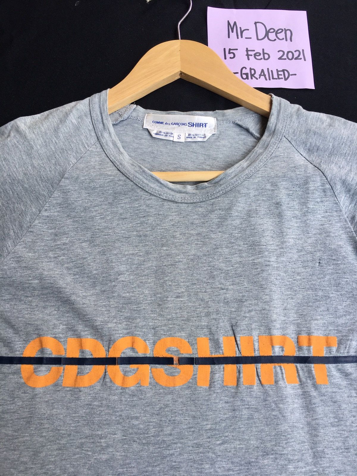 Comme des Garcons Rare Vintage CDG Shirt Printed Comme Des Garcons Tee Size US S / EU 44-46 / 1 - 1 Thumbnail