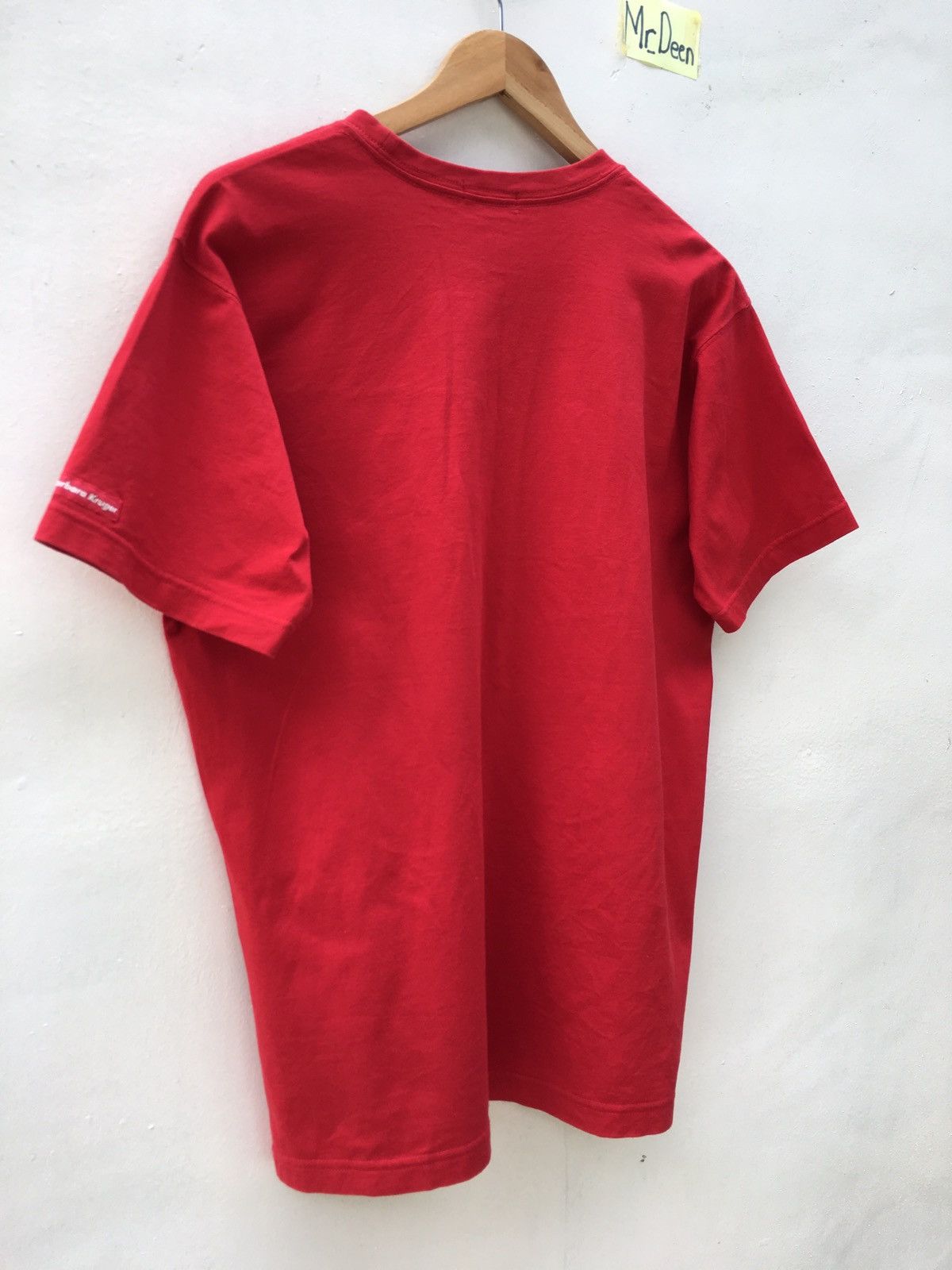 Barbara Kruger Barbara Kruger Printed Your Comfort my silence Red Tshirt Size US L / EU 52-54 / 3 - 6 Thumbnail