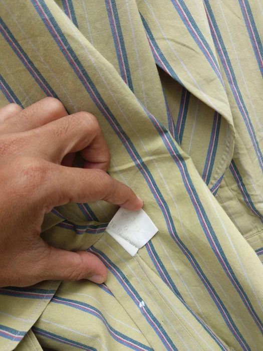 Christian Dior Monsieur Vintage 90s Christian Dior Monsieur Stripes Men Shirt Size US L / EU 52-54 / 3 - 9 Thumbnail