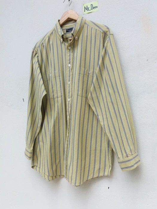 Christian Dior Monsieur Vintage 90s Christian Dior Monsieur Stripes Men Shirt Size US L / EU 52-54 / 3 - 3 Thumbnail